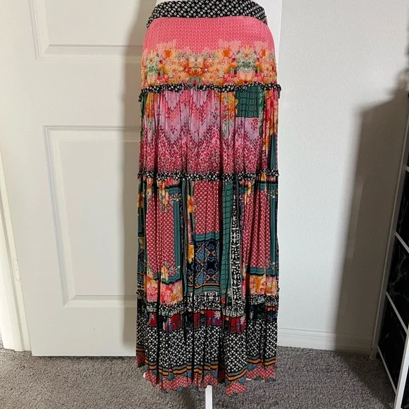 EUC Bhanuni by Jyoti Anthropologie Skirt 8 - Picture 7 of 11